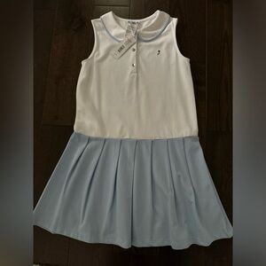 Jacadi Girls Pleated Dress Size 10